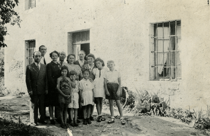 Familles juives assignées à résidence à Dullin près&nbsp;d'Aiguebelette-le-Lac. Photo : Michel Burstein. 