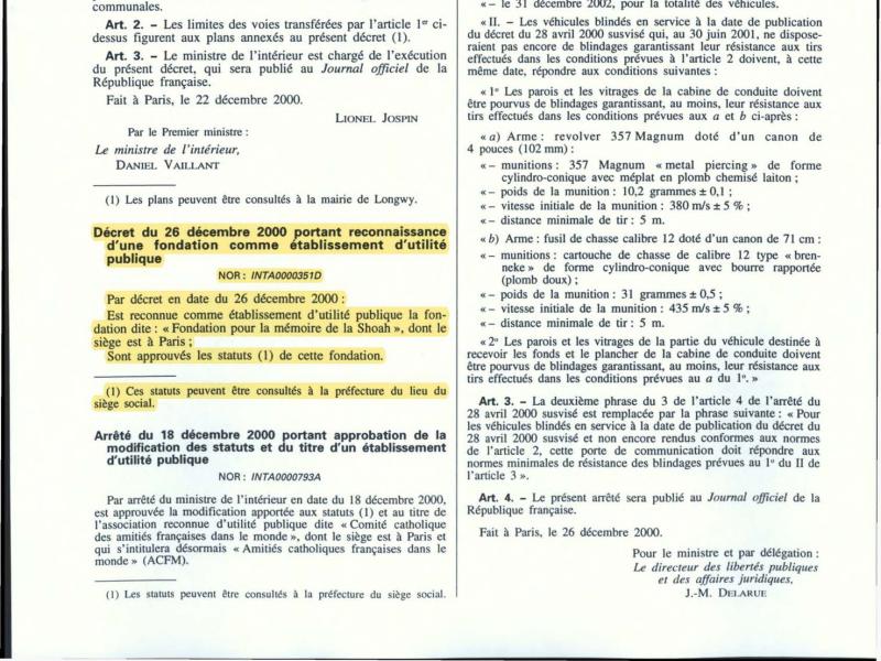 Depuis 2000 : une mission d'histoire, d'éducation et de solidarité