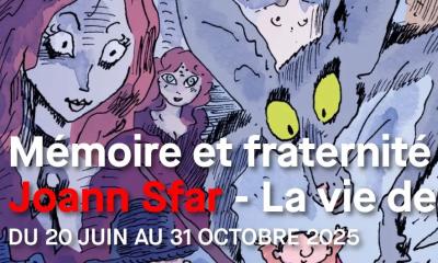 #Exposition : Joann Sfar - La vie dessinée