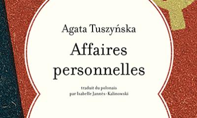 Couverture du livre Affaires personnelles d'Agata Tuszynska