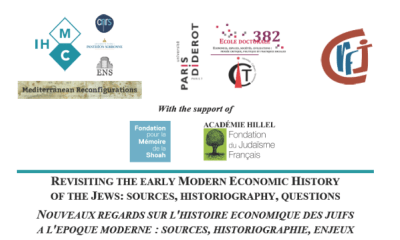 Nouveaux regards sur l'histoire économique des juifs à l'époque moderne : sources, historiographie, enjeux