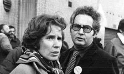 Serge et Beate Klarsfeld lors de l’ouverture du procès de Cologne, 23 octobre 1979. Picture Alliance