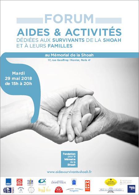 Forum - Aides et activités dédiées aux survivants de la Shoah et à leurs familles