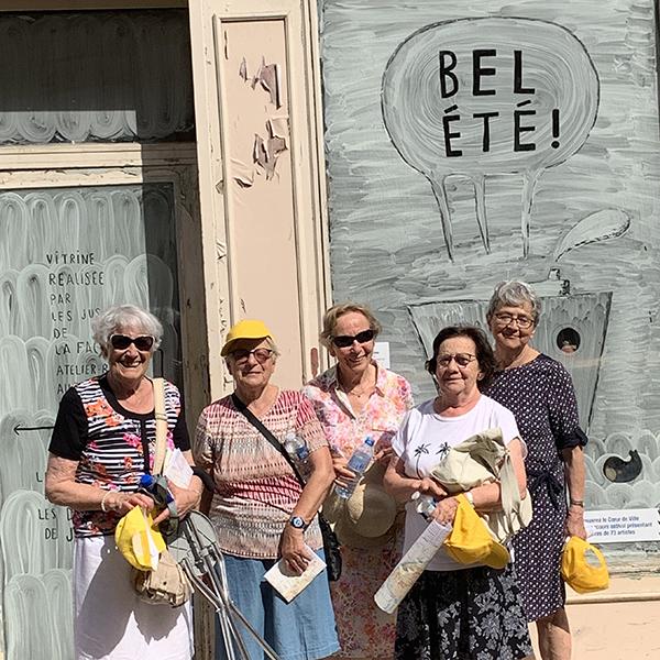 Quelques participants du Bel Été Strasbourg 2019. Crédit : Passerelles / FSJU Est