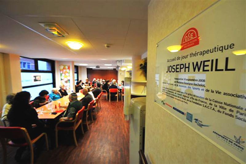 Le club des aidants Joseph Weill est adossé au centre d'accueil de jour du même nom.