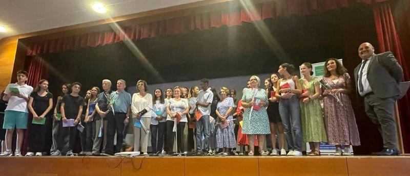 Les participants de 2023 rassemblés sur scène © FMS - RR