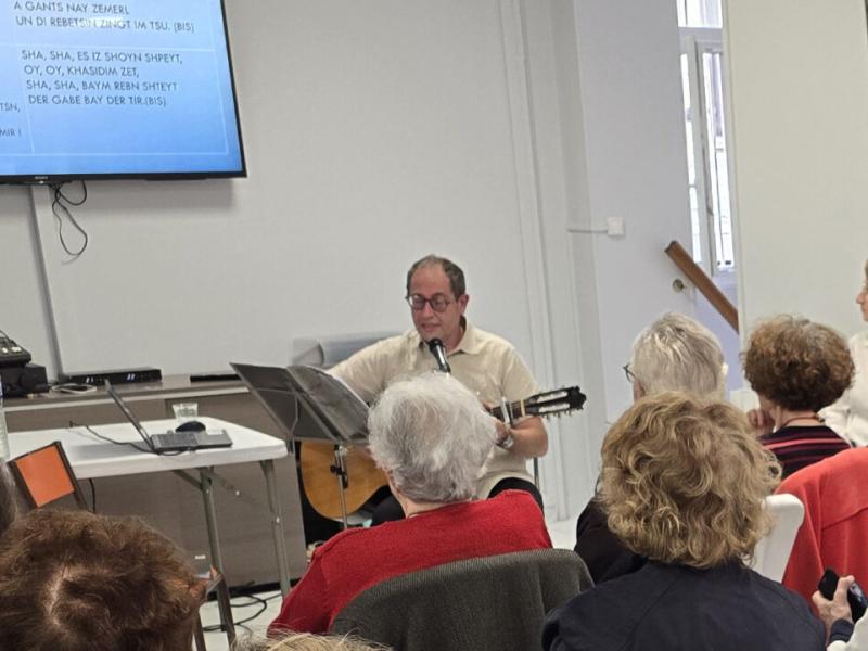 Activités musicales du Yiddish Klub