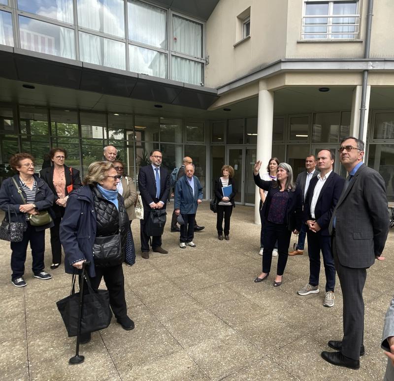 Visite de la Commission Solidarité à la MRG Picpus, juin 2026