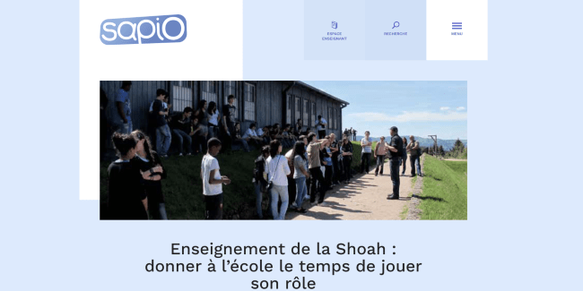 L'éducation contre l'antisémitisme - Questions à Mario Stasi, président de la Licra