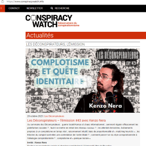 Programme 2023 de Conspiracy Watch