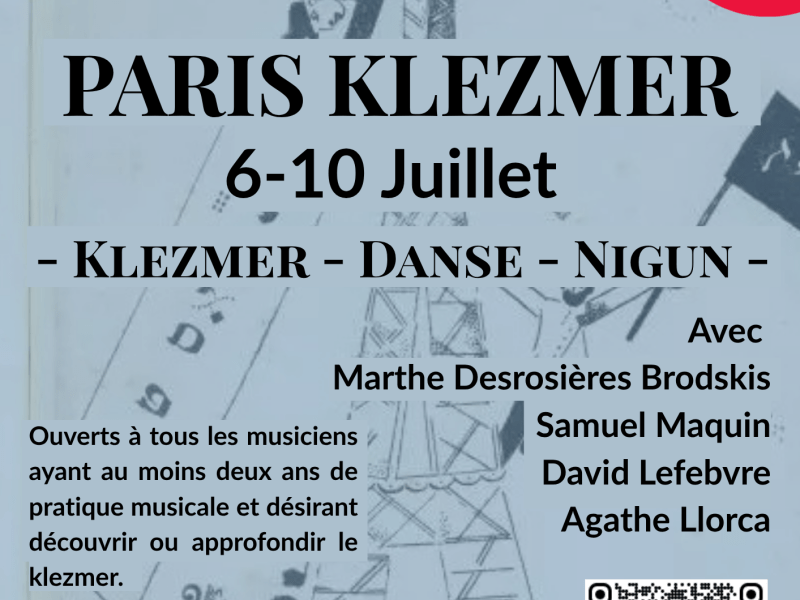 Stage artistique centré sur le yiddish