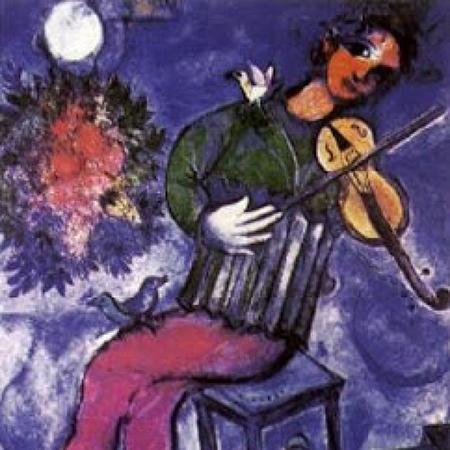 Les Violons - Marc&nbsp;Chagall 