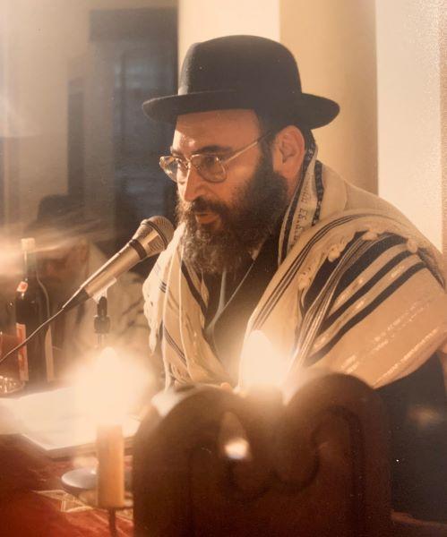 Le Grand Rabbin Sirat en 1985&nbsp;© Photo FMS, GR. 