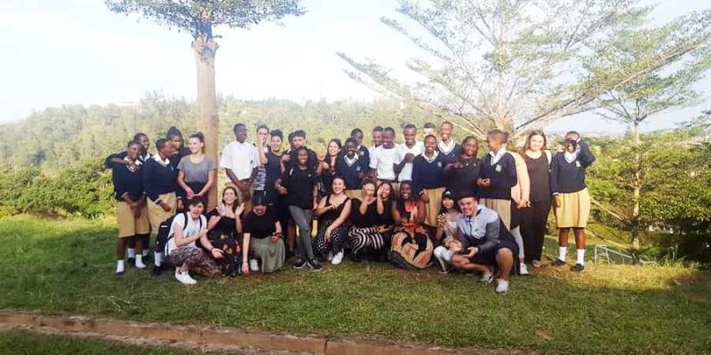 Voyage des élèves au Rwanda en mars 2019 -&nbsp;Photo : Lycée Thierry&nbsp;Maulnier 