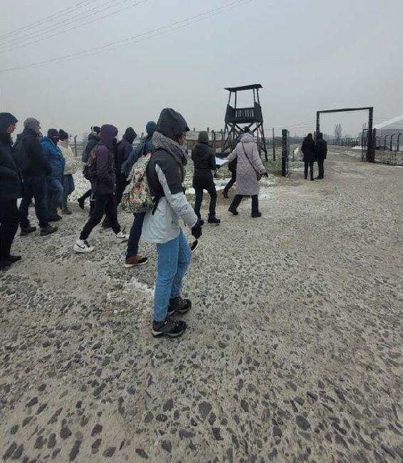 Les lycéens de Wintzenheim à Auschwitz-Birkenau 