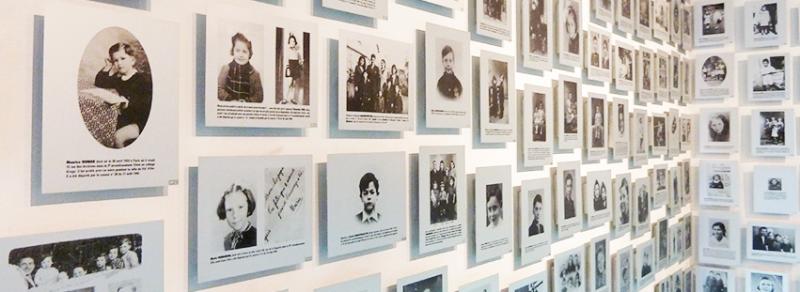 Salle des enfants. Pavillon français du Musée d'Auschwitz. Photo : Pierre Marquis / FMS.