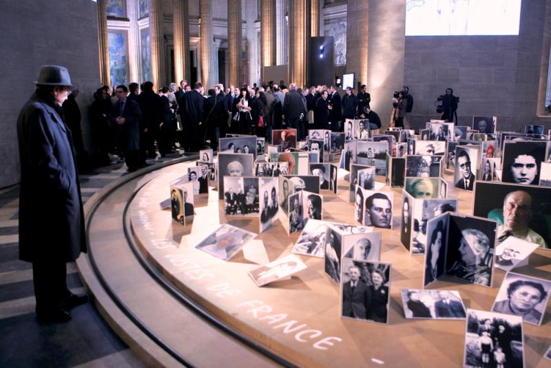 Hommage de la Nation aux Justes de France.&nbsp; Photo : D. Noizet © Service photographique de la Présidence de la République 