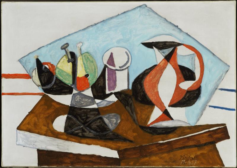 Nature morte, Pablo Picasso, 19.4.1937. Succession Picasso - Photo : collection David Nahmad, Monaco.