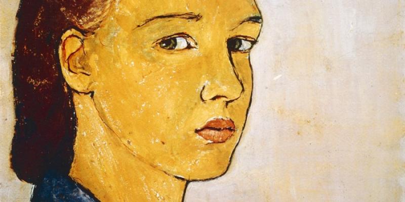 Autoportrait de Charlotte Salomon (détail). Collection : Jewish Historical Museum, Amsterdam © Charlotte Salomon Foundation