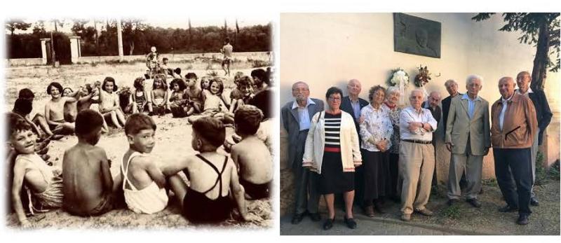 Les enfants de Gaudiopolis hier et aujourd'hui. © Pitch TV 