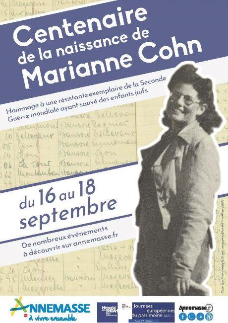 Hommages à Marianne Cohn et à Mila Racine - Ville d'Annemasse