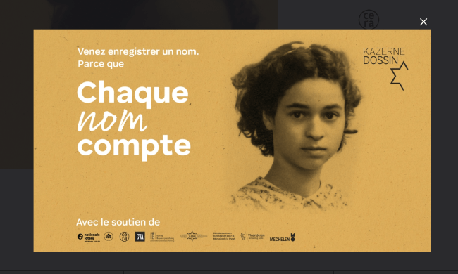 Chaque nom compte - Kazerne Dossin