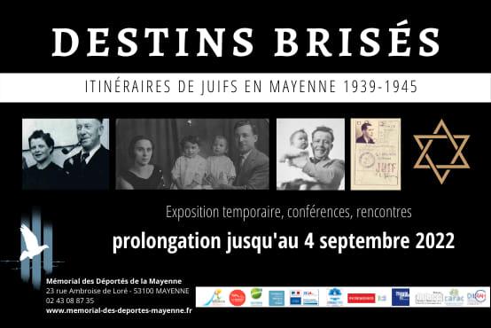 Destins brisés - Itinéraires de Juifs en Mayenne, 1939-1945