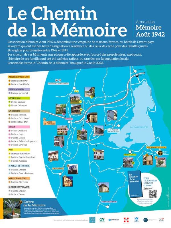 Parcours du Chemin de la Mémoire 