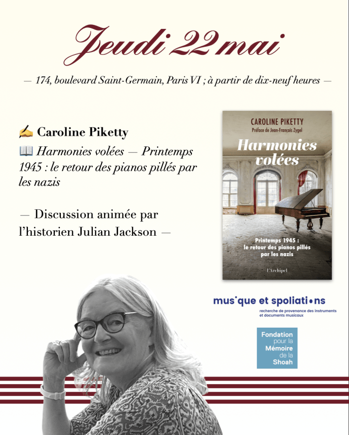Harmonies volées - Caroline Piketty