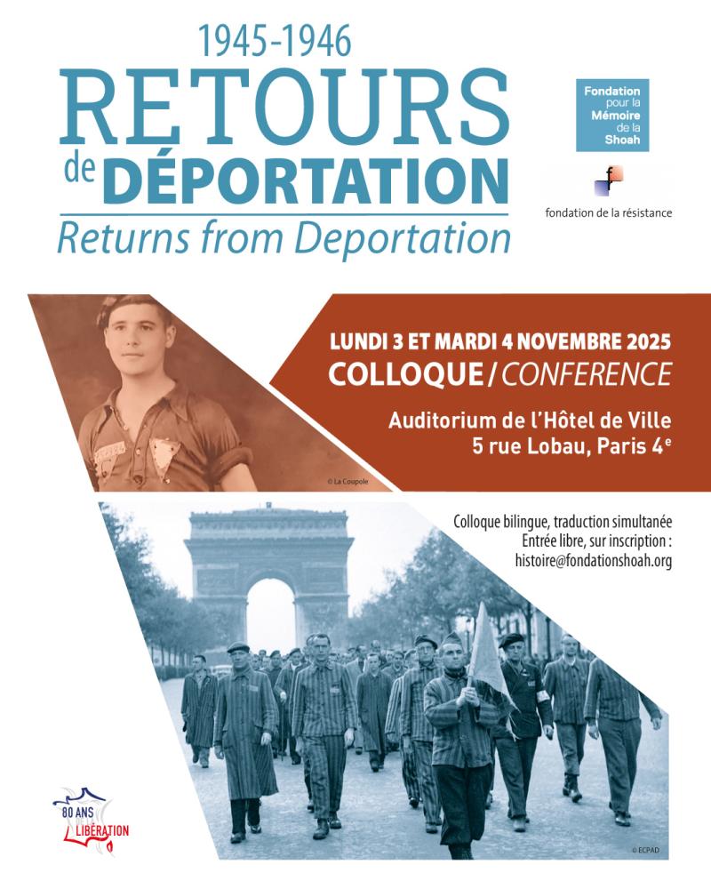 Colloque bilingue "Retours de déportation 1945-1946"