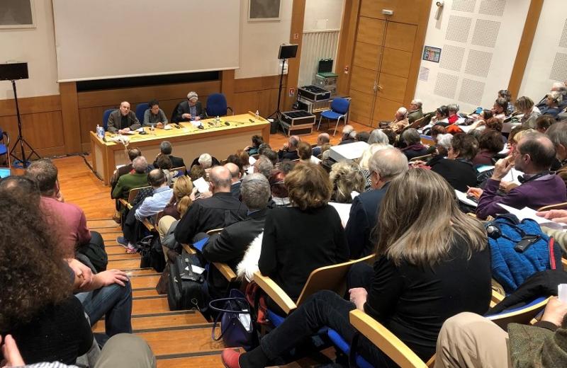 Colloque international "La nouvelle école polonaise d'histoire de la Shoah" - 21 et 22 février 2019 - © photo Pierre Marquis / FMS