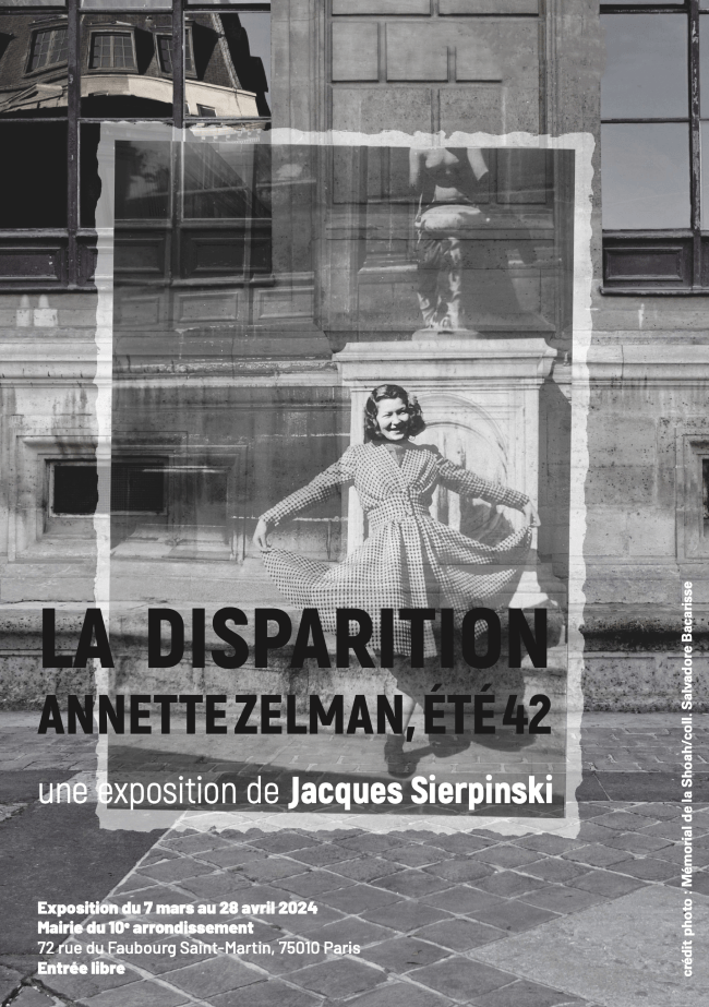 La Disparition, Annette Zelman, été 42 - Jacques Sierpinski