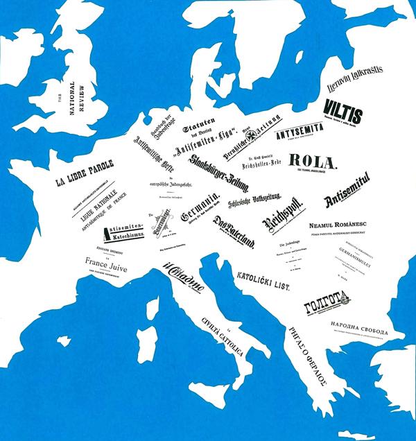 Antisemitische Schriften und Blatter in Europa © DR