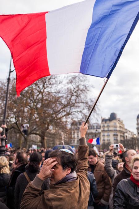 Rassemblement du 11 janvier 2015 à Paris en réaction aux attentats des 7, 8 et 9 janvier 2015 -&nbsp;Photo : Laurent Sauvebois - Flickr 