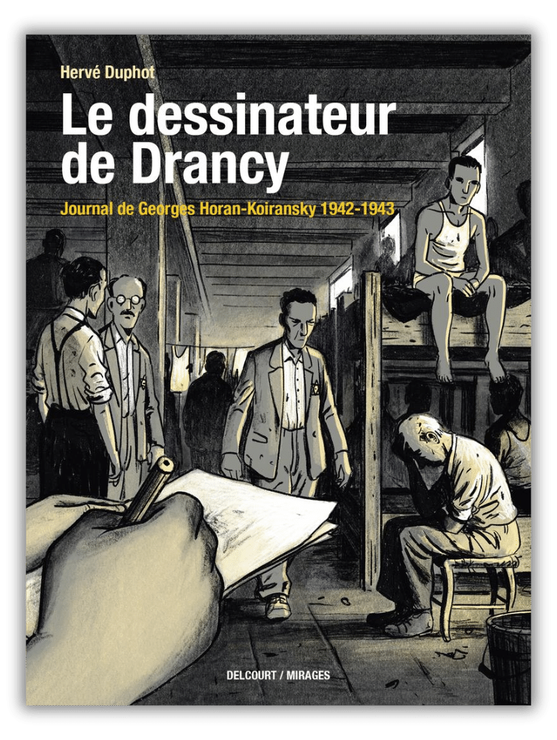 Couverture du livre "Le dessinateur de Drancy"