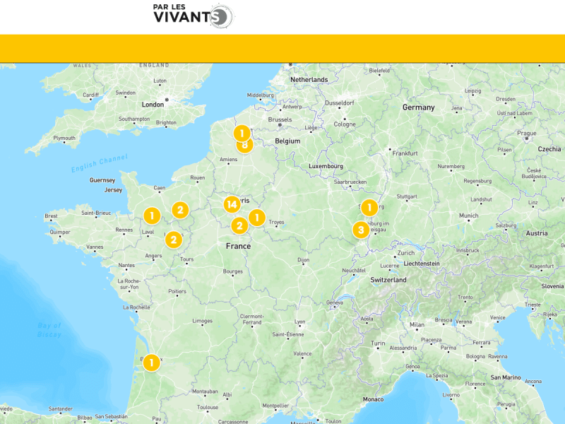 Par Les Vivants - Parcours sonores. Histoire incarnée & géographie sensible