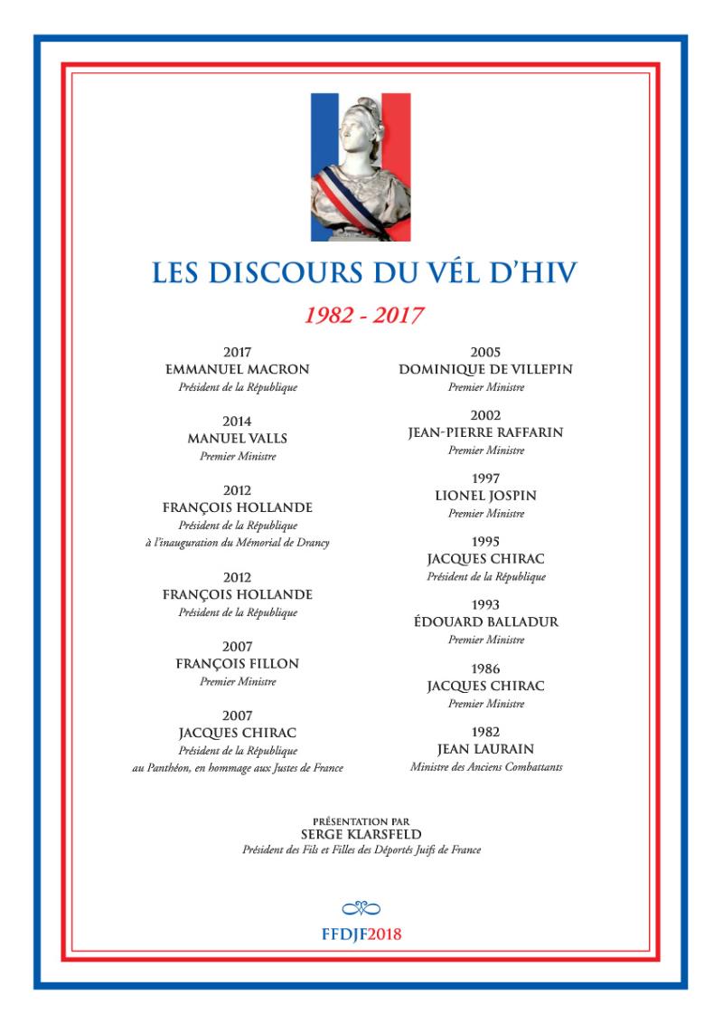 Discours du Vél' d'Hiv' (1982-2017)