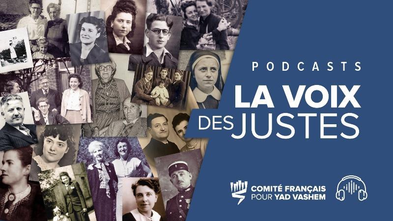Visuel podcast La Voix des Justes