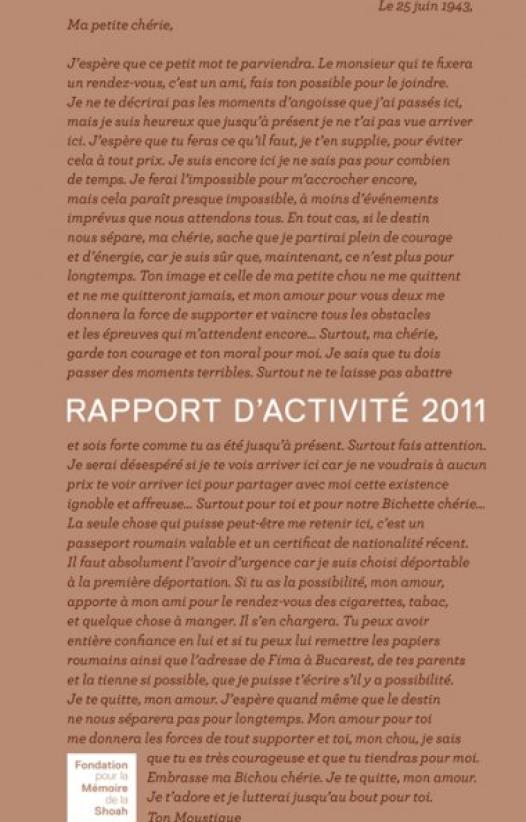 Rapport d'activité 2011