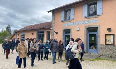 Voyage au Chambon-Lignon d'un groupe d'Écoute Mémoire et Histoire (OSE) et de lycéens de l'école Yabné
