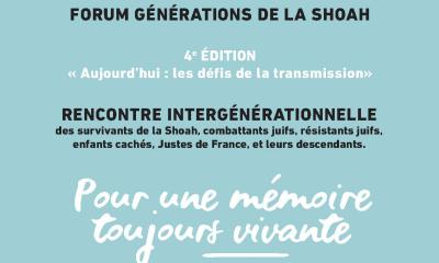 4e Forum Générations de la Shoah