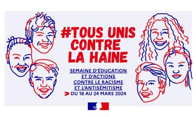 #Semaine d'éducation et d'actions contre le racisme et l'antisémitisme 2024