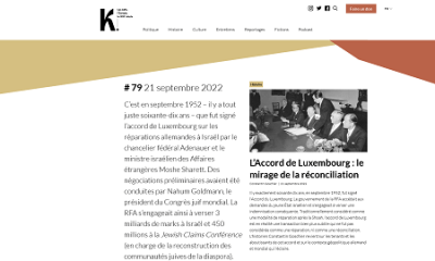 La revue K. a 18 mois : bilan d'étape