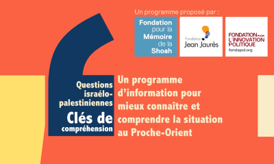 #Lancement : Questions israélo-palestiniennes : clés de compréhension