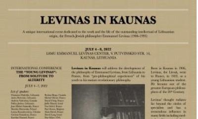 Colloque international "Levinas in Kaunas"