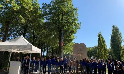 Cérémonie du souvenir "Yizkor" à la mémoire des victimes de la Shoah