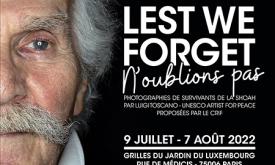 Lest we forget - N'oublions pas, portraits de survivants de la Shoah