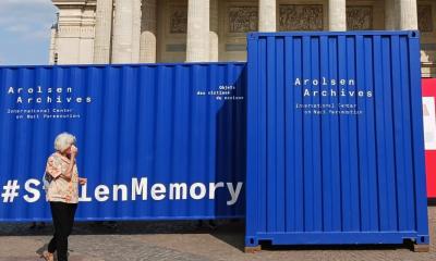 Traveling exhibition #StolenMemory from the Arolsen archives