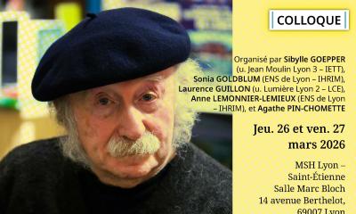 #Colloque : "Edgar Hilsenrath : Errance, obscénité, mémoire de la judéité et amour de la langue"