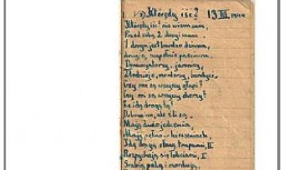Poèmes écrits à Bergen-Belsen en sa treizième année - Uri Orlev
